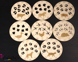 Domestic animal cup coaster, mug pads