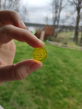 0.8" (2 cm) Acrylic button labels for handmade goods 50 pcs