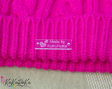 0.4"x1.38" (1x3.5 cm) Acrylic labels for handmade goods 50 pcs