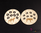 Wild animal cup coaster, mug pad